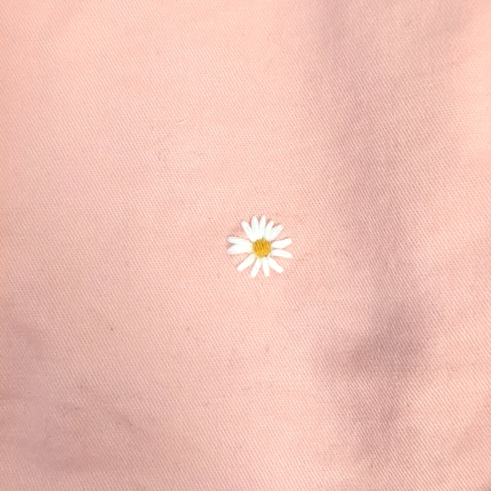 Pink Daisy Patterned Shorts - Picture 4 of 4